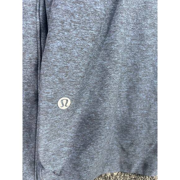 Lululemon Surge Warm 1/2 Zip Pullover Mens Size M Gray M3DBVS Long Sleeves - Picture 4 of 6